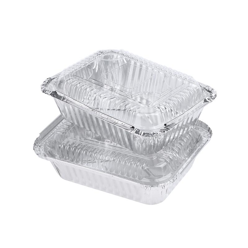 10/20/30/50 ks Hliníkové grilovací odkapávací misky s víčky pro grily na grilování, pečení 470 ml Grilovací odkapávací misky na tuk Kuchyňské náčiní