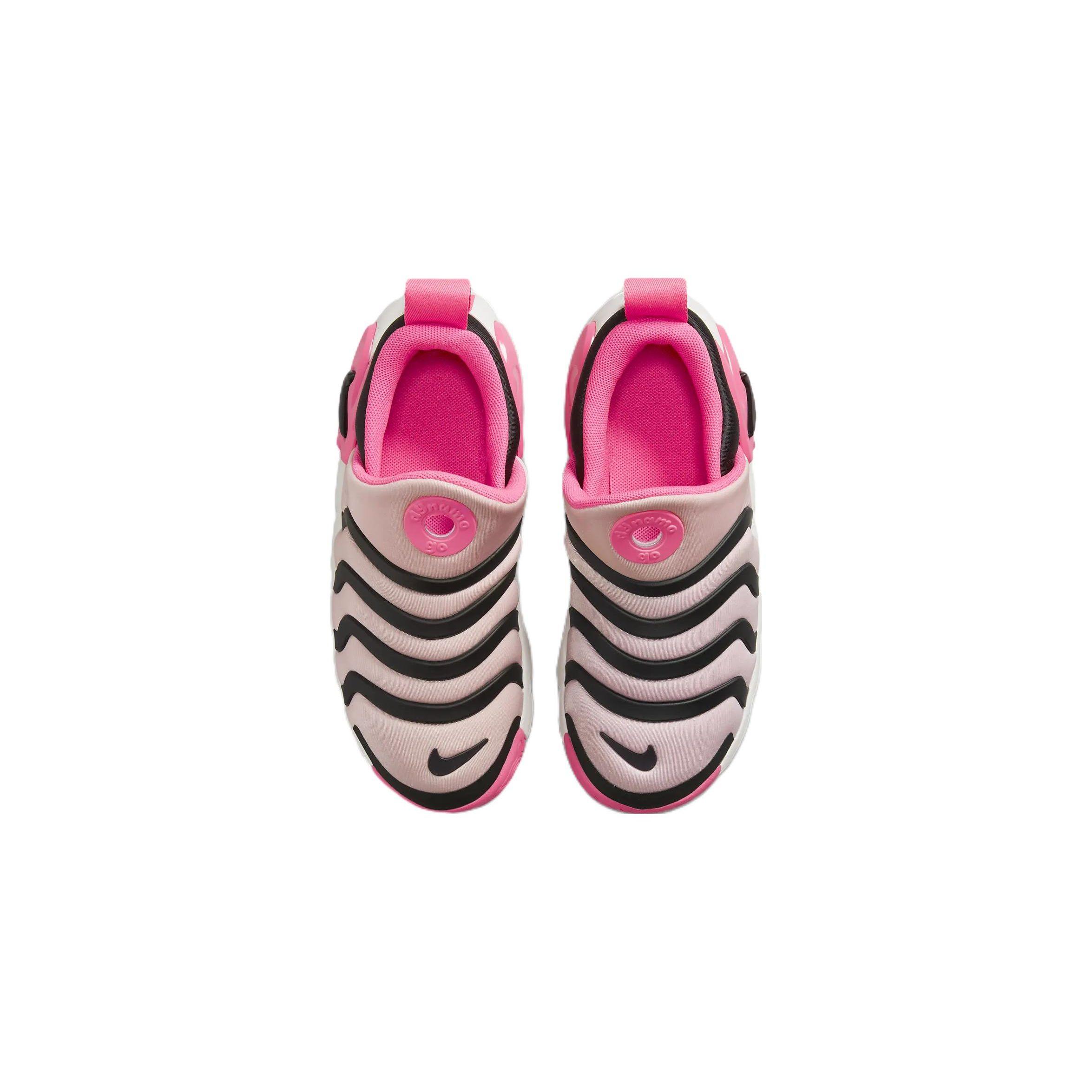 Nike Dynamo Go PS Medium Soft Pink Black Детские кроссовки Hyper-Pink White DH3437-601 35 — фото 4