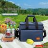 Portable Insulated Lunch Bag & Picnic Basket