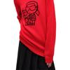 Karl Lagerfeld Outdoor Casual Gathering Luxury Pocket Trimmed Long Sleeve Sweater Women Sweater 241L2014