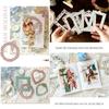 A Set Relievo Vintage Hollow Embossed Materials Frame Scrapbook Decoration Paper  DIY Crafts