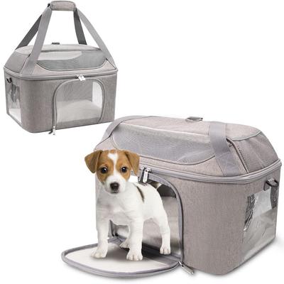 Dog Backpack Breathable Small Pet Cat Dog Carrier Handbag Outdoor Travel Airline Approved Transport Bag Carrier For Dogs