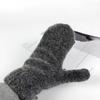 Gloves Warm Wool Gloves Korean Style Mittens Full Fingers Gloves Rabbit Fur  Gloves Unisex Gloves