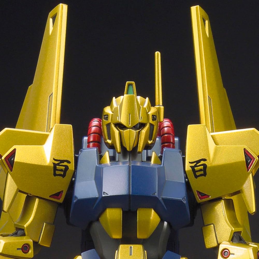 Bandai Spirits HGUC 200 Mobile Suit Z Gundam Hyaku Shiki 1/144 Scale Color-Coded Plastic Model Kit