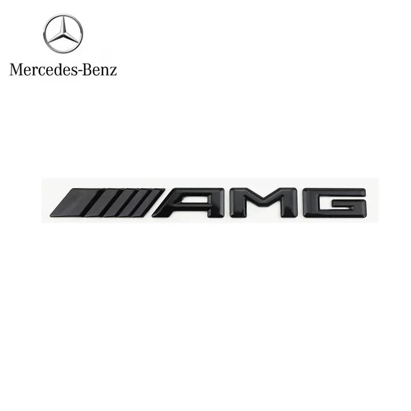 

2025 For Mercedes-Benz 3D ABS Car Rear Trunk Badge Decal Letters Sticker For Mercedes Benz AMG A B C E G CLA C63 C63S E53 GT SLK