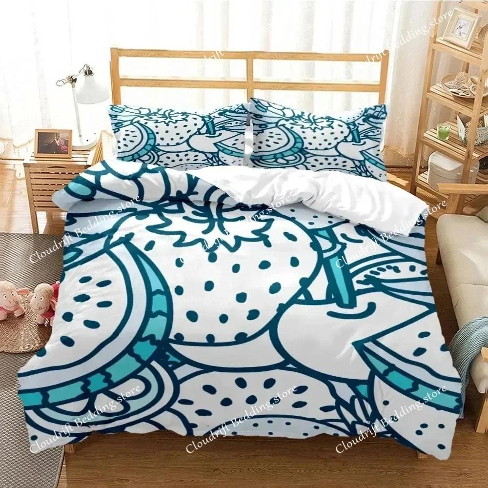 Cartoon Cute Print Digital Print Polyester Bedding Sets Boys Covers Boys Bed Linen Set Teens Bedding Set Home Textileextile026
