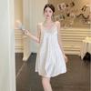 Ice Silk Sleeveless Short Dress For Women With Breathable Comfort For Home Use