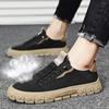 Canvas Shoes 2024  New Breathable Sport Casual Shoes Slip On Men Sneakers Platform Vulcanized Loafers Men Shoes Ice Silk