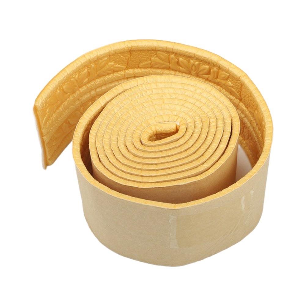 3D Tiles Sticker Self-Adhesive Decoration Skirting Sticker Cut To Length