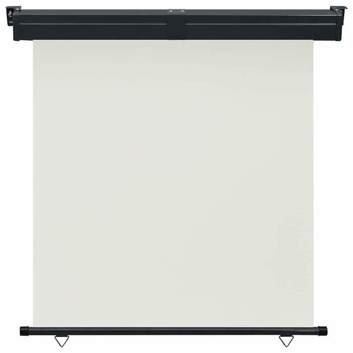 VidaXL Balcony Side Awning 170x250 Cm Cream