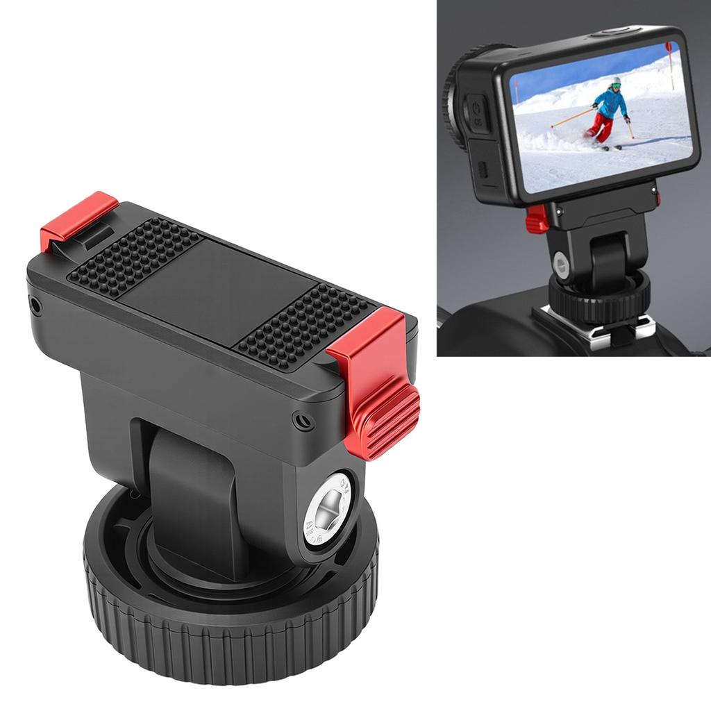 Quick Mount Adapter Fit for 6 180 degrees Magnetic Quick Mount Holder with Cold Shoe 1Celsius4 Inch Thread