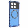 For Xiaomi Redmi K70E 5G/Poco X6 Pro 5G Magnetic Phone Case Honeycomb TPU+PC Back Cover