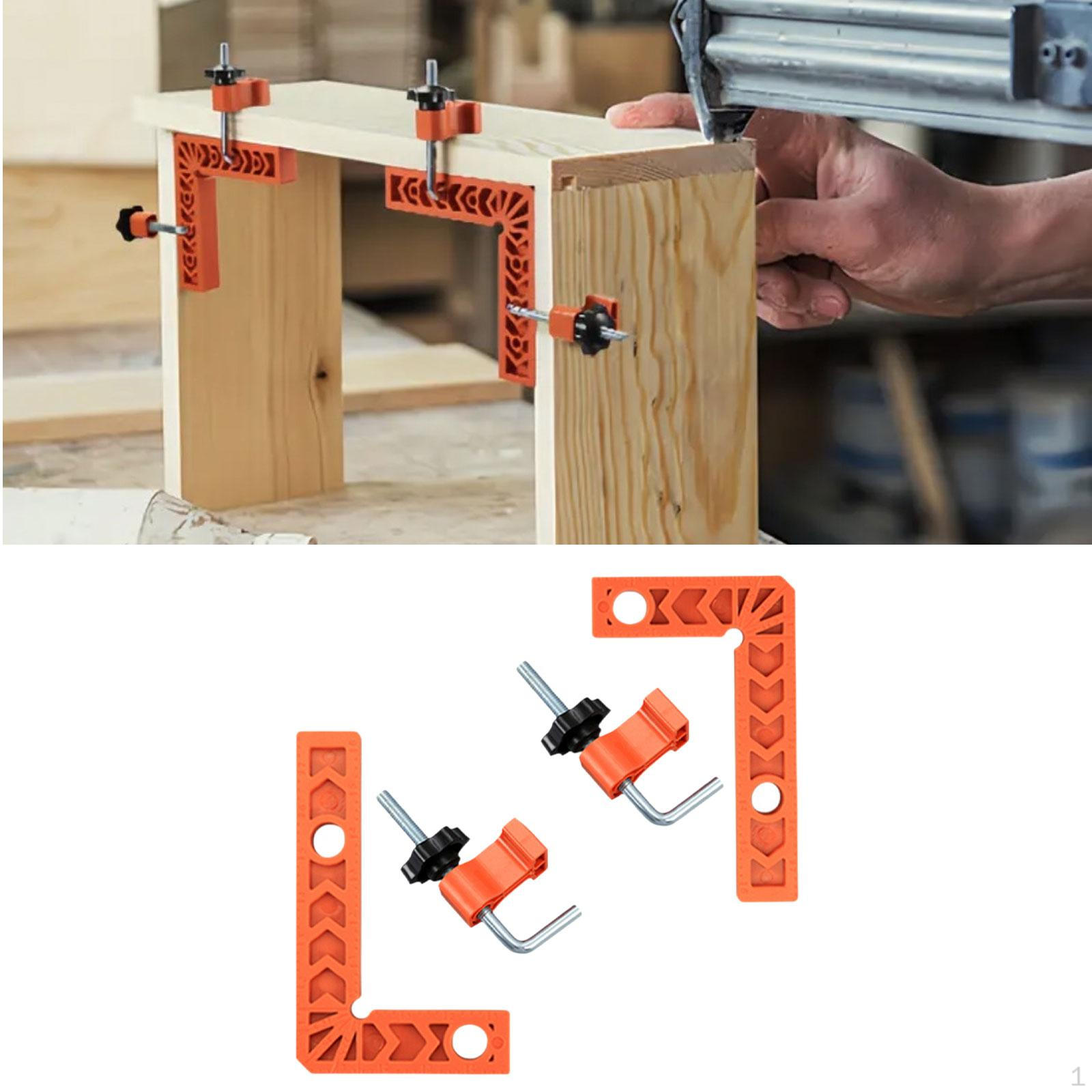 

2 Угловых зажима 90 градусов Столярный угольник Инструмент для позиционирования S