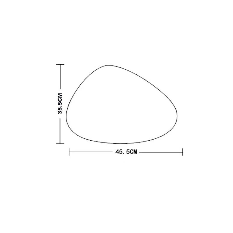 Tischset aus PU-Leder im nordischen Stil, wasserdicht, wärmeisoliert, rutschfest, für die Küche zu Hause