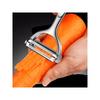 Multi-Purpose Stainless Steel Peeler - Effortlessly Peel Potatoes, Cucumbers and Carrots - Perfect for Kitchen, Restaurant and Hotel Use