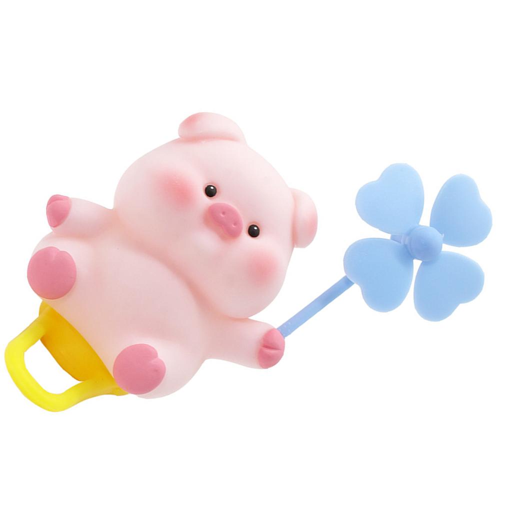 Cute Handlebar Ornament Adorable Attractive Animal Shape Motorcycle Bike Handlebar Decoration Pig