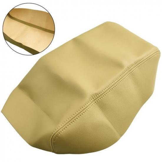 For Toyota For Highlander 2008-13 Leather Center Console Lid Armrest Cover Beige