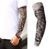 Unisex rekbare UV-bescherming Fietsen Outdoor Fake Slip On Tattoo Arm Sleeve