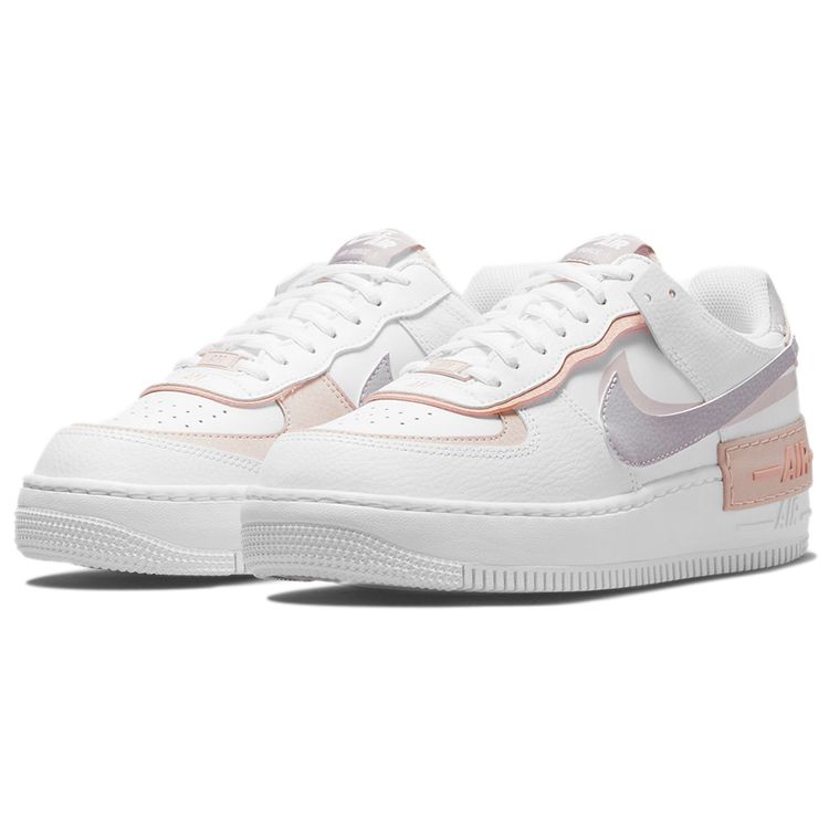 Nike Air Force 1 Shadow White Pink Oxford Women Sneakers Rose-Whisper Amethyst-Ash CI0919-113