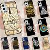 Pyramid Eye Symbol For Realme 13 12 10 11 14 Pro Plus GT 6 5 6T GT7 Pro C55 C53 C51 C21Y C25S C75 C67 C61 Case