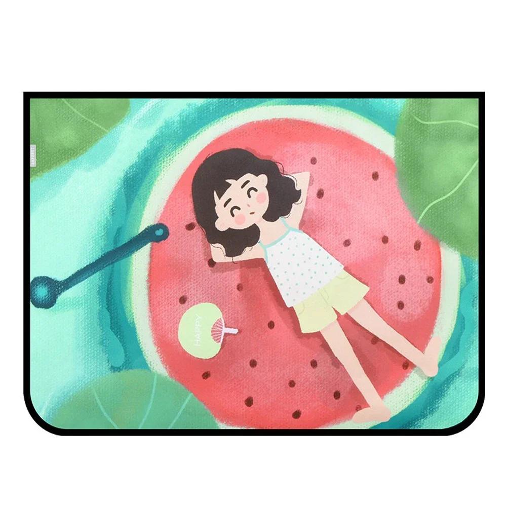Car Magnetic Curtain In The Car Window Sunshade Cover Cartoon Universal Side Window Sunshade UV Protection For Kid Baby Children