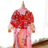 Oversized Bowknot Belt Traditional Japanese Sash for Kimono Adjustable Length Soft Fabric Multiple Color Option