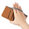 For Motorola Moto G86 5G Case Wallet Tri-Color Stitching Leather Phone Cover with Elastic Wristband
