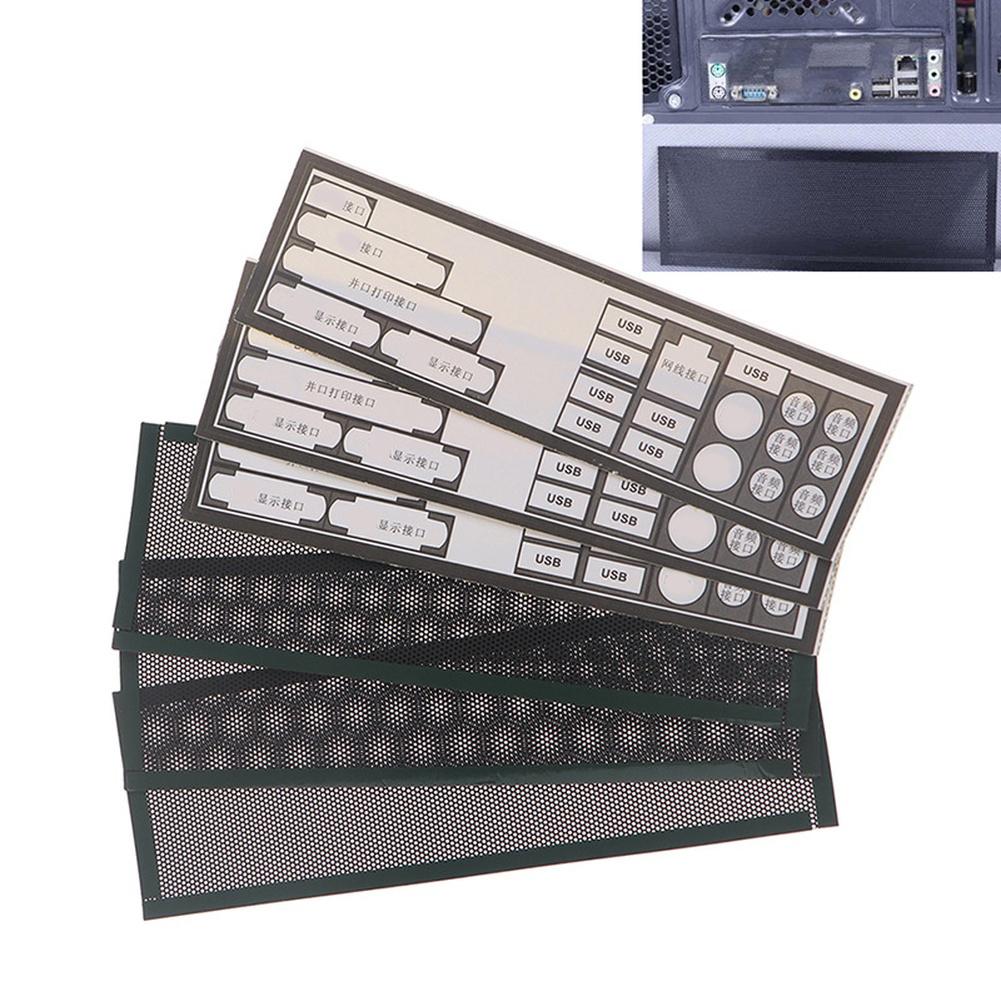 

3PCS PVC Dust Filter For DIY Shield Back Plate For Computer Chassis For I/O Plastic 17 X 5cm Dust Filter China Mainland