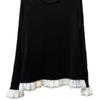 European-Inspired Black Patchwork Pullover: Trendy and Comfortable Autumn 2025 Women's Top