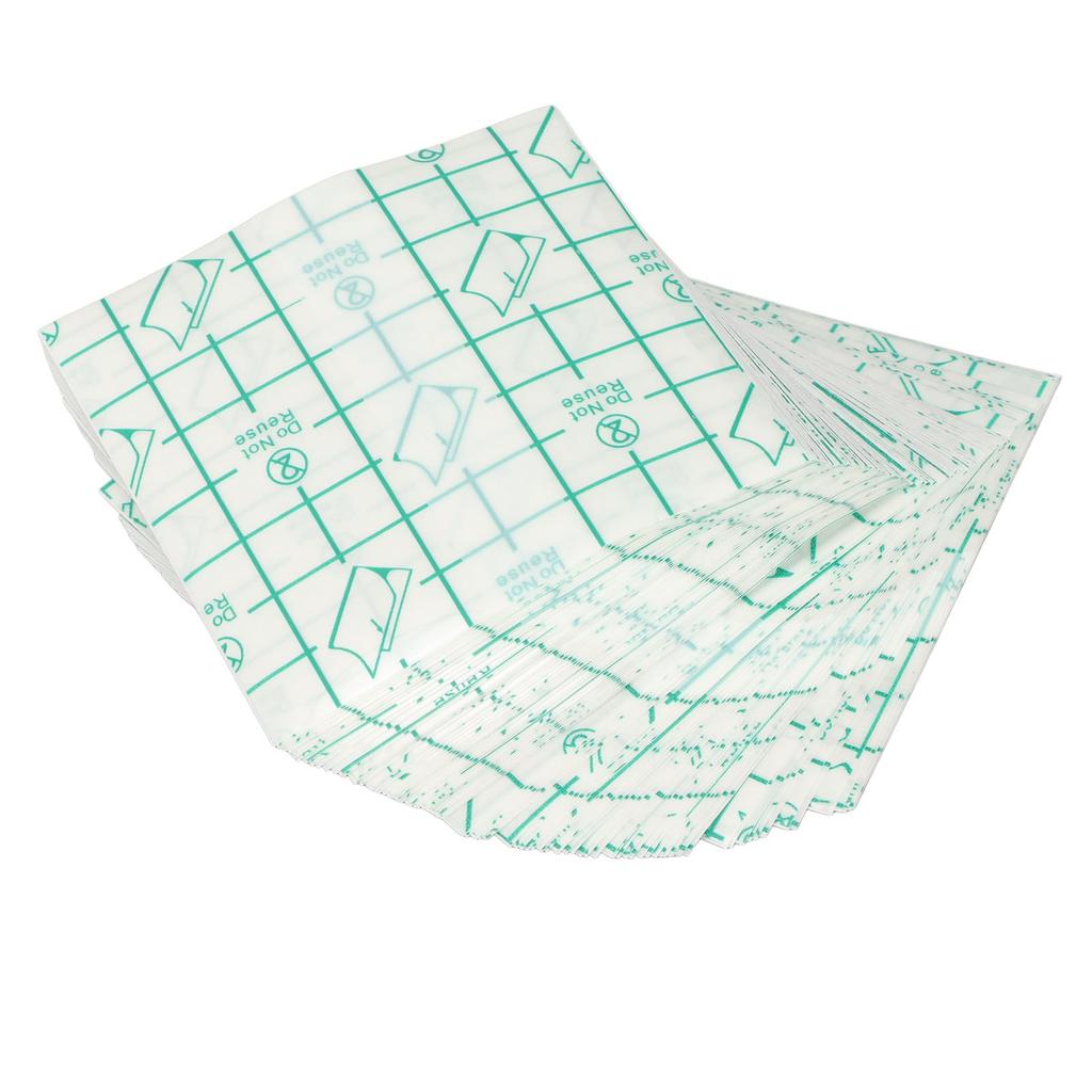 100 Stück Klebepflaster Wasserdicht Abdeckung Klar Einweg Transparent Stretchfolie Verband