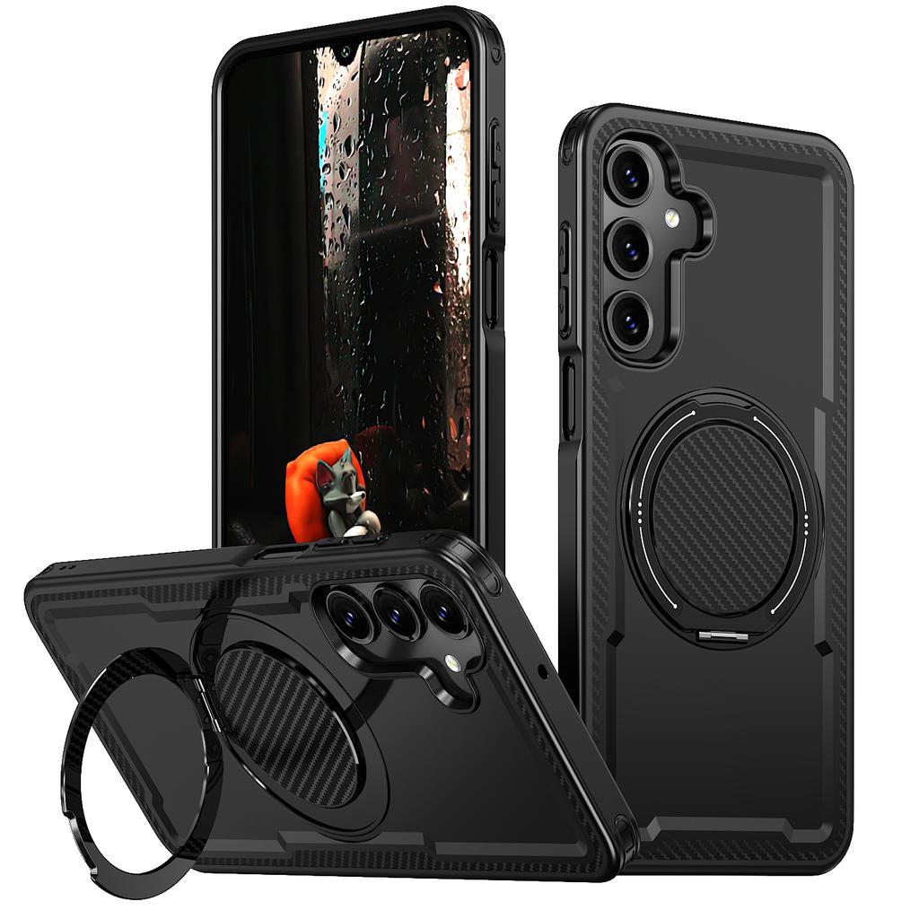 For Samsung Galaxy A16 4G/Galaxy A16 5G Case Compatible with MagSafe TPU+PC Kickstand Phone Cover