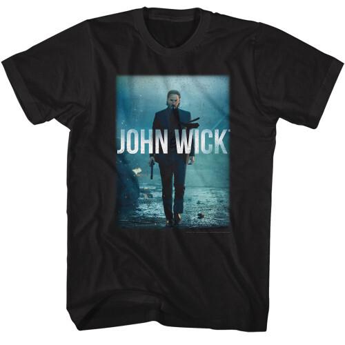 John Wick DVD Cover Art T-ShirtBlack Unisex T-Shirt M