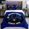 3pcs Duvet Cover Set (1*Duvet Cover + 2*Pillowcase, Without Core), Club Brugge K V Print Bedding Set, Bedroom Decor, All‑Season, Gift