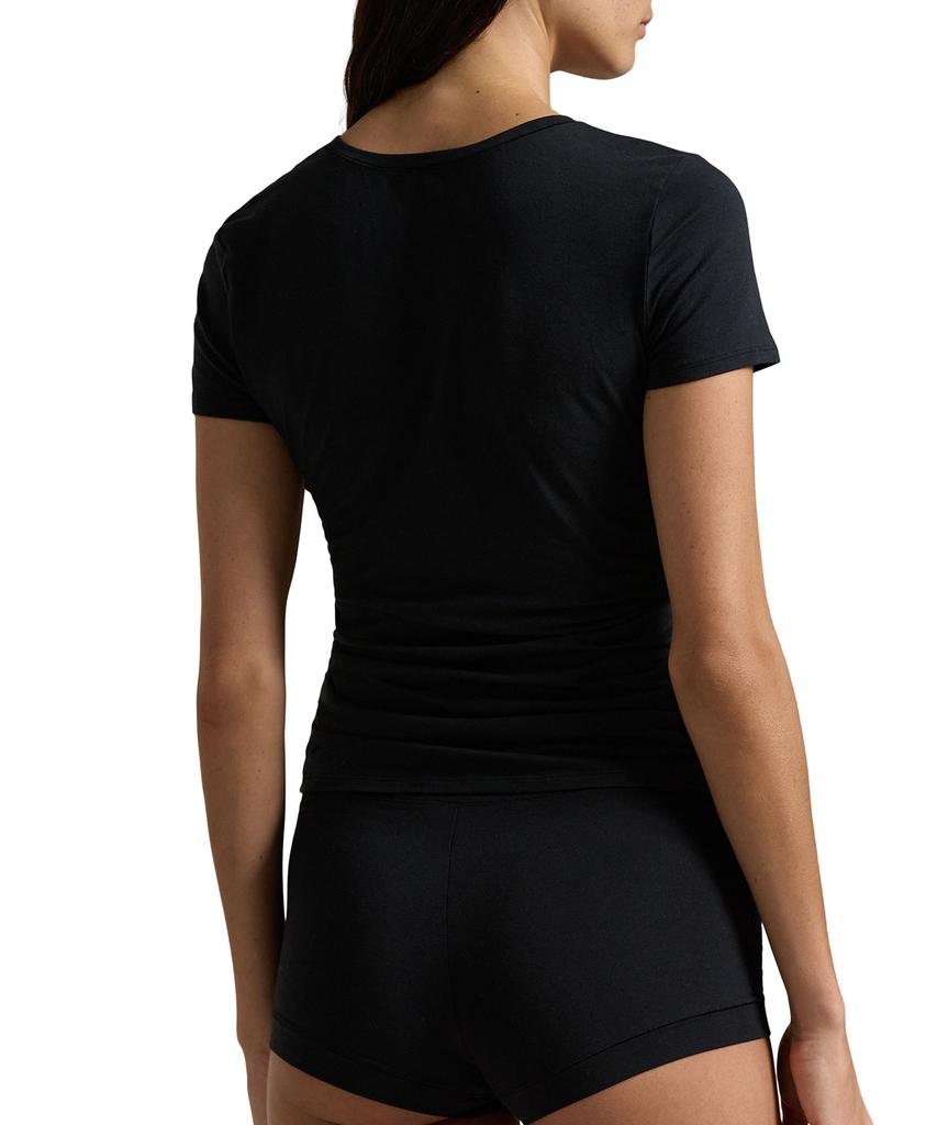 Pollolalpeulolenineoweeo Women'S Short Sleeve T-Shirt Black 4P0486