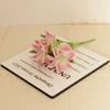 Artificial 5-head Lily Bouquet, Faux Floral Stem for Home Tabletop Arrangement, Wedding, Party, Banquet and Indoor Festival Decor