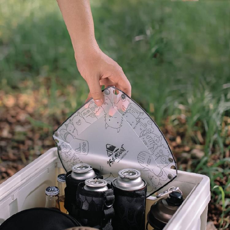 Folding Tableware Set Portable Bowl Plate Chopping Board Light Weight Camping Tableware for Camping and Backpacking