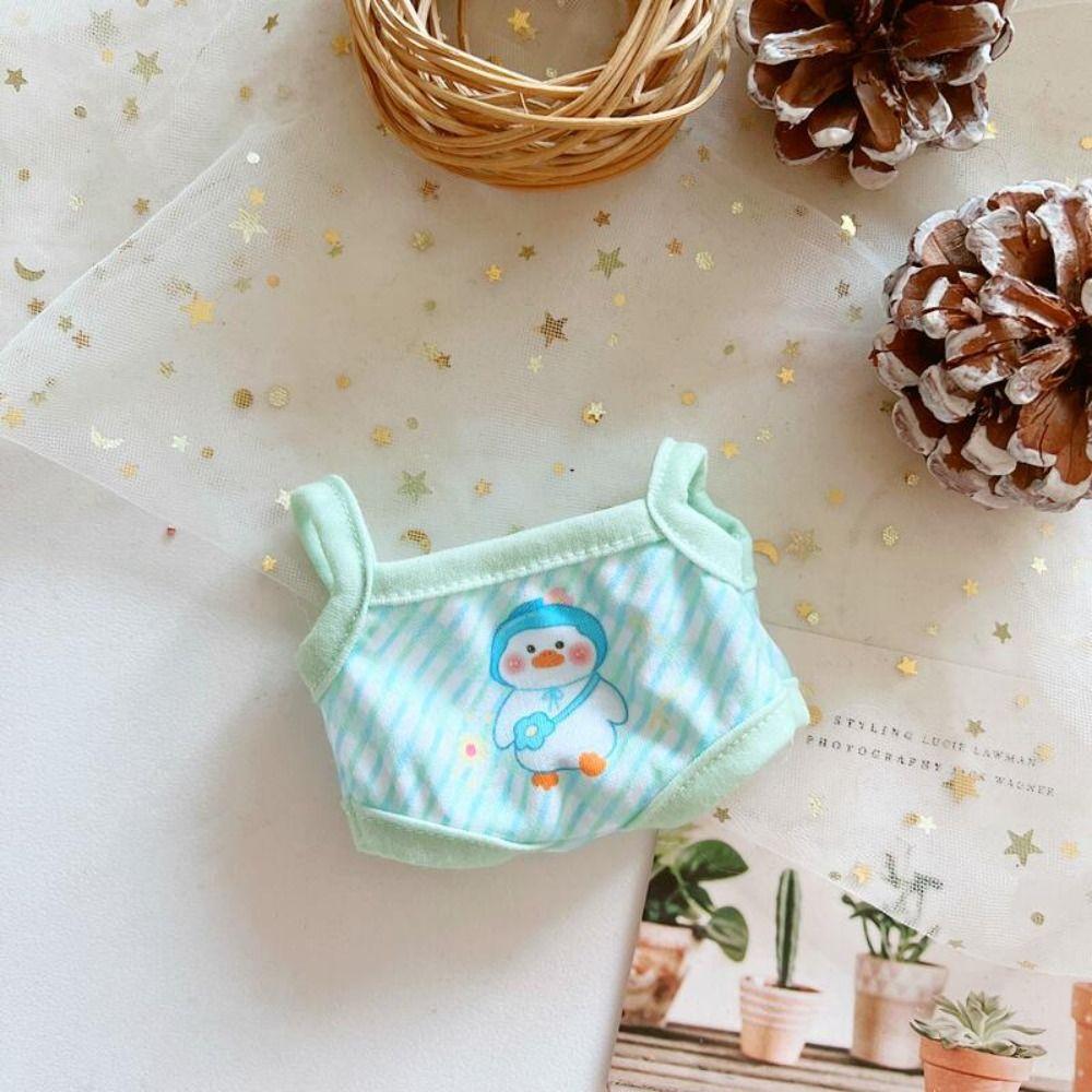 Colorful 20CM Cotton Doll Clothes Pajamas Plush Doll Toys Cloth  Stuffed Dolls