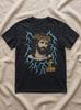 Jesus Lightning Vintage 90s Graphic Shirt, Retro Cross Comfort Colors Tee