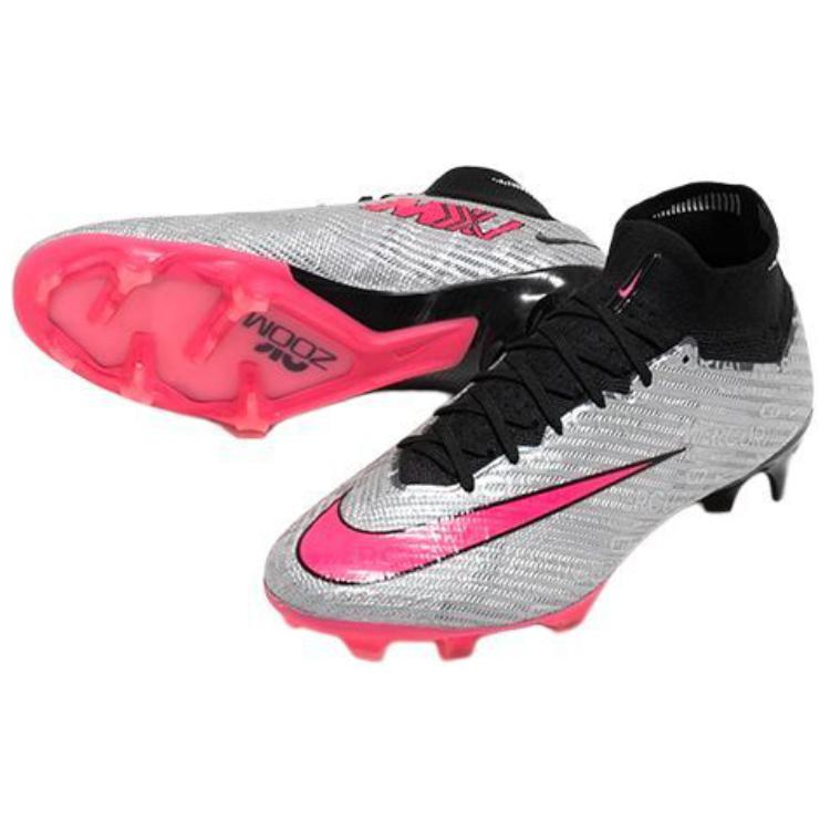 Nike Zoom Mercurial Superfly 9 Elite FG 25th Anniversary Pack Men Sneakers Silver Metallic-Silver Black FJ2970-060