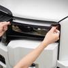 For Toyota Land Cruiser LC250 Front Bumper With 24-25 Style New Prado Headlight Eyebrow Decorative Accessories