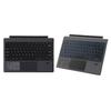 Tablet Keyboard & Protective Case for Microsoft Surface Pro Black Wireless Bluetooth-compatible Keyboard with Colorful Backlight Plastic Tablet