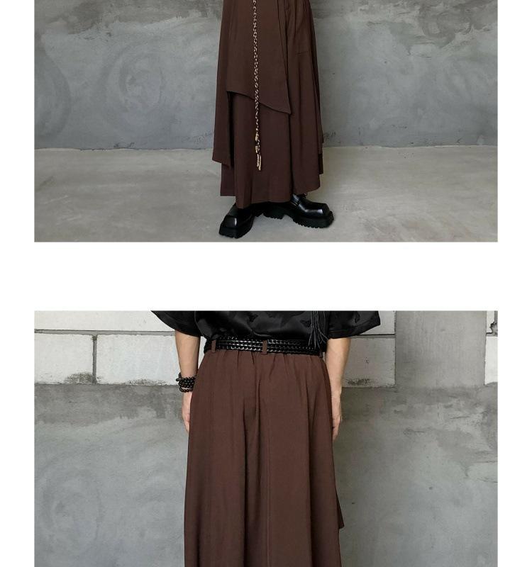 Yamamoto-Stil Lagenrock-Hose: Unisex Retro-Design mit chinesischem Flair