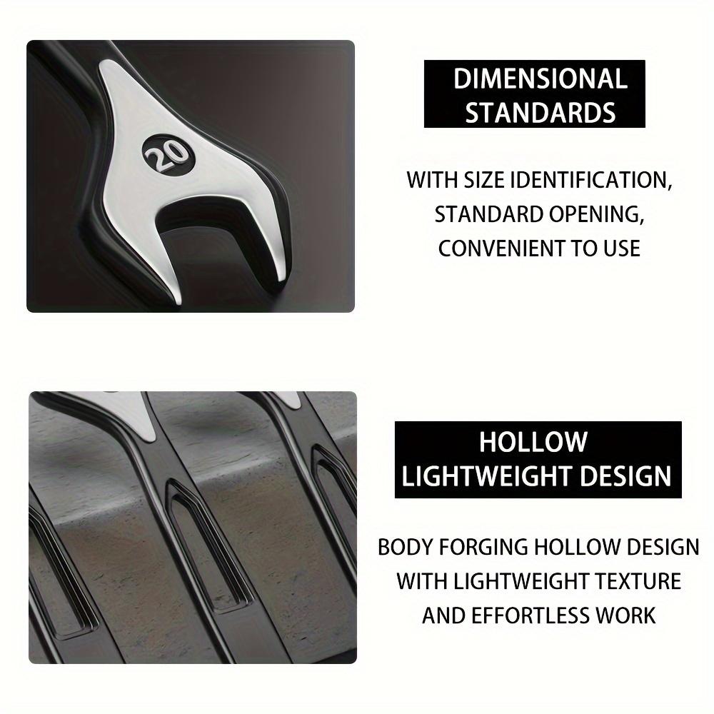 12pcs Wrench Set,8-24mm Plums Blossoms Ratchets Wrenches,Metric Dual purpose wrench for Automotive,Industry,Mechanic,Home class