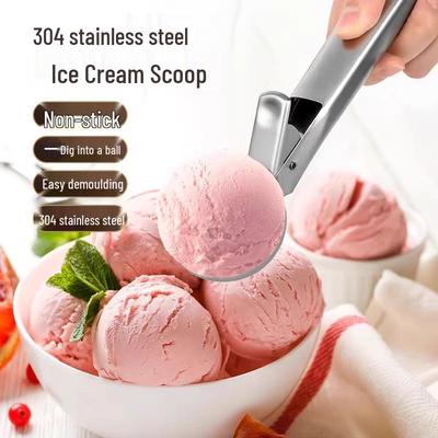 Ice Cream Scoop & Baller Set: Popsicle and Fruit Mold Spoons