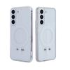 Magnetic Clear Transparent Case For Samsung Galaxy S26 S25 S24 S23 S22 S21 S20 Plus Ultra FE Wireless Charging Shockproof Cover