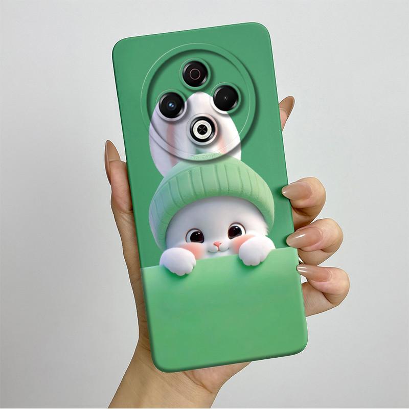 For Tecno Spark 30 4G KL6 Phone Case Cover Silicone Sweet Painted Shell Cartoon Funda Lovely Printed Protective Casing Coque