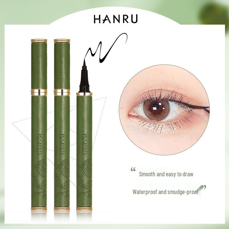 Han Ru Bi Xi Student Waterproof Brush Tip Eyeliner чёрный