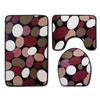 Toilet Floor Mat Three-Piece Door Mat Absorbent Carpet Bathroom Bathroom Non-Slip Foot Mat