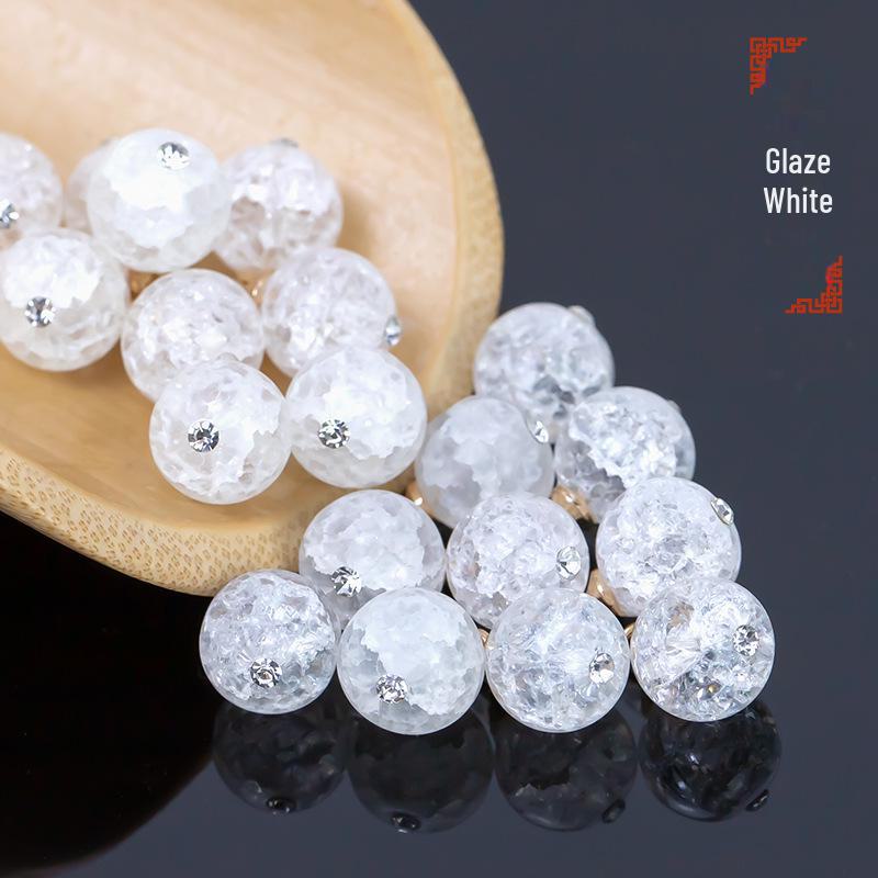 

Ґудзик із бісеру для китайського костюму Cheongsam Tang ручної роботи Hengmeihe для декору Hanfu