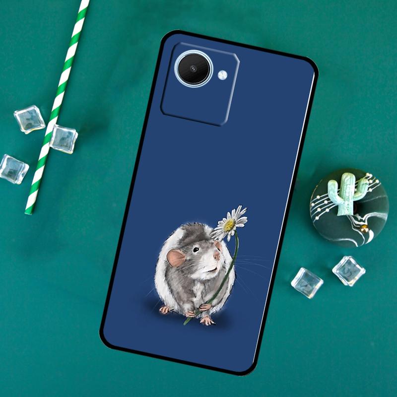 

Mouse Rat For Realme 15 Pro 10 11 12 13 14 Pro Plus GT6 GT7 C61 C67 C63 C71 C55 C51 C65 C53 C75 Case Realme C33